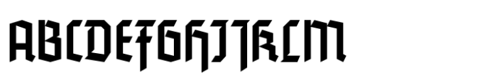 Blackletter Moderne JNL Regular Font UPPERCASE