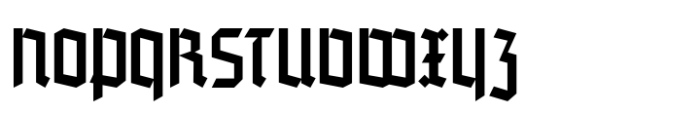 Blackletter Moderne JNL Regular Font UPPERCASE