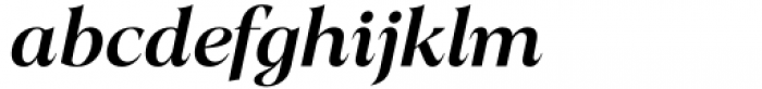 Blacklist Semi Bold Italic Font LOWERCASE