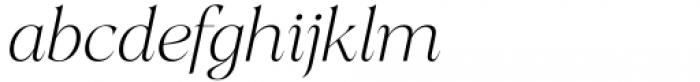 Blacklist Variable Italic Font LOWERCASE