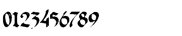 Blackmire Grainy Font OTHER CHARS