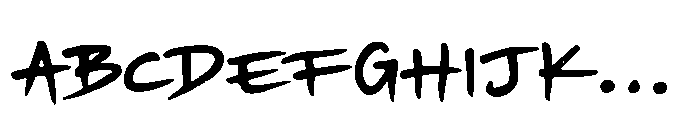 Blackmire Signature Font UPPERCASE