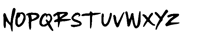 Blackmire Signature Font LOWERCASE