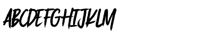 Blackmourn Regular Font UPPERCASE