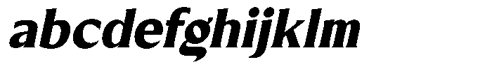 Blackney Bold Oblique FONT