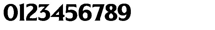 Blackney Bold Font OTHER CHARS