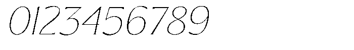 Blackney Light Oblique Font OTHER CHARS