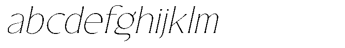 Blackney Light Oblique FONT
