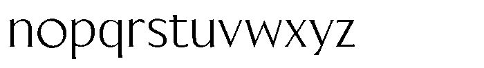 Blackney Regular Font LOWERCASE