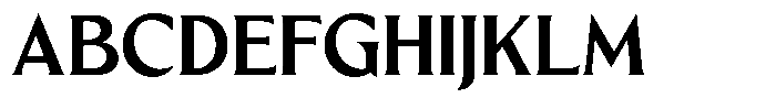 Blackney Semi Bold Font UPPERCASE