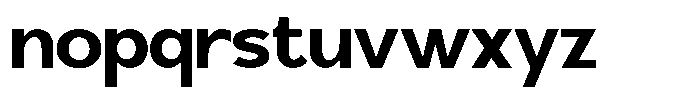 Blackroad Regular Font LOWERCASE