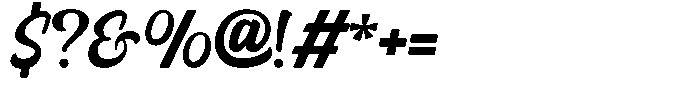 Blackroad Script Font OTHER CHARS