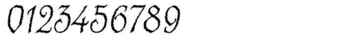 Blackstone Italic Font OTHER CHARS