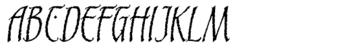Blackstone Italic Font UPPERCASE