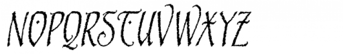 Blackstone Italic Font UPPERCASE