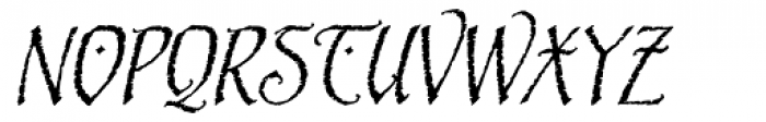 Blackstone X Italic Font UPPERCASE