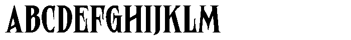 Blackvale Font UPPERCASE
