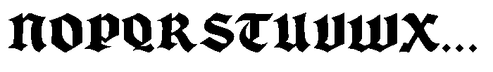 Blackveilo Regular Font UPPERCASE