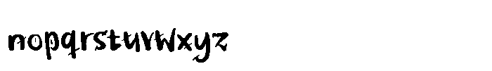 Blackwick Font LOWERCASE