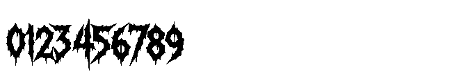 Blade Weaver Font OTHER CHARS