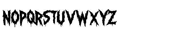 Blade Weaver Font LOWERCASE