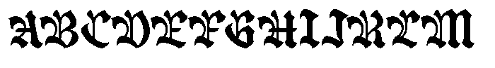 Bladfour Regular Font UPPERCASE