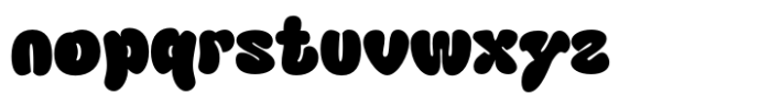 Blagbag Regular Font LOWERCASE