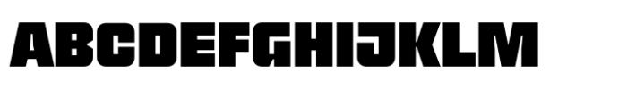 Blak Regular Font UPPERCASE