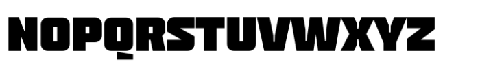 Blak Regular Font UPPERCASE