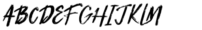 Blakecot Brush Regular Font UPPERCASE