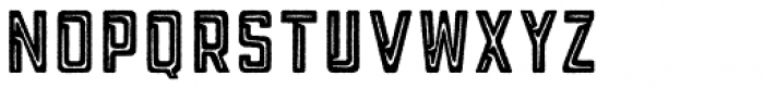 Blakstone Inline Font LOWERCASE