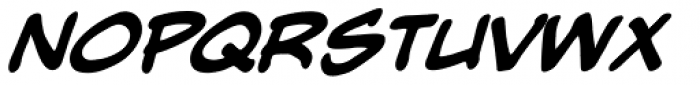 Blambot Classic BB Bold Italic Font UPPERCASE