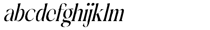 Blamore  Italic Italic FONT