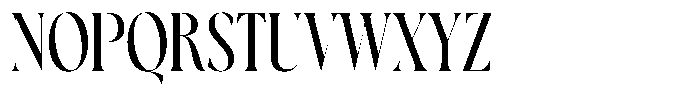 Blamore  Regular Font UPPERCASE