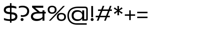 Blanc Groove Variable Font OTHER CHARS