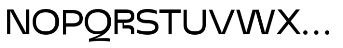 Blanc Groove Variable Font UPPERCASE