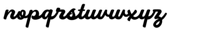 Bland Font LOWERCASE