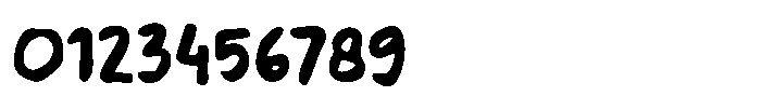Blank Canvas Regular Font OTHER CHARS