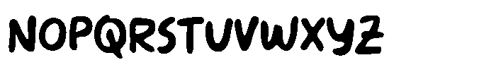 Blank Canvas Regular Font UPPERCASE