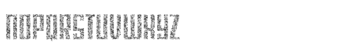Blank Ink Press Font UPPERCASE