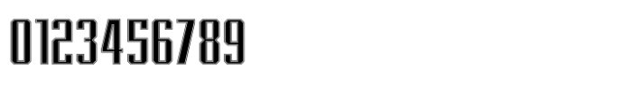 Blank Inline Font OTHER CHARS