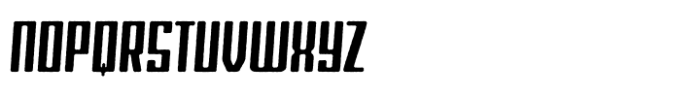 Blank Italic Rough Font UPPERCASE