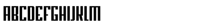 Blank Regular Font UPPERCASE