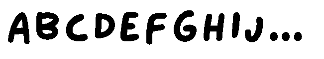 Blanket Burrito Font UPPERCASE
