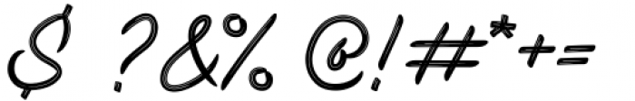 Blapuhy Regular Font OTHER CHARS