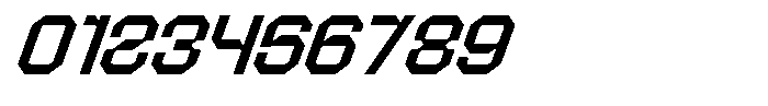 Blashore Oblique Font OTHER CHARS