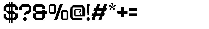 Blashore Regular Font OTHER CHARS