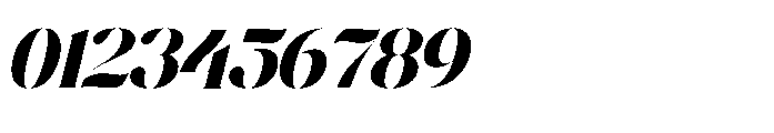 Blassic Italic Font OTHER CHARS