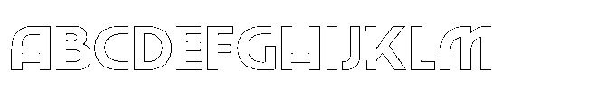 Blast Dragon Outlines FONT
