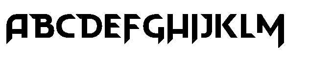Blast Dragon Regular Font UPPERCASE